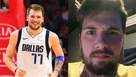 帥氣金童哪去了？隔離蓄出「大鬍子」
NBA,達拉斯獨行俠,Luka Doncic,大鬍子
翻攝自推特、Doncic IG