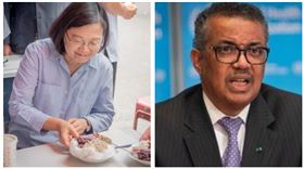 ▲蔡英文、譚德賽（組合圖，資料畫面）