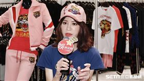 Keanna 出席Ed Hardy 15週年經典回顧展。（圖／記者林聖凱攝影）
