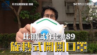 戴口罩又想喝飲料？網紅曝新發明