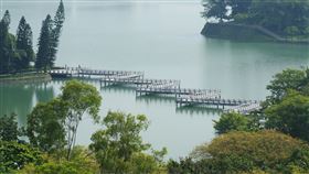 澄清湖風景區　4/14起入園需戴口罩為防範武漢肺炎（2019冠狀病毒疾病，COVID-19）疫情擴散，澄清湖風景區將自14日起，要求遊客進入園區需配戴口罩、量測體溫。（澄清湖風景區提供）中央社記者王淑芬傳真  109年4月9日