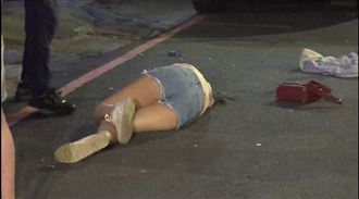 公親變事主　長腿女好心勸架反被打趴