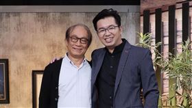 ▼▲（圖／E!Studio藝鏡到底提供）廖慶松與剪接指導高鳴晟近日上資深媒體人鄭偉柏與瑪麗主持的MOMO綜合台節目