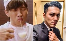 嘎嘎（潘俊佳）不爽小玉嘲笑母乳，要他「拿通電的金屬夾夾奶頭」。翻攝臉書