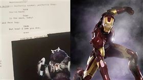 導演誤洩《雷神4》劇本驚見「鋼鐵人」東尼史塔克橋段。（圖／翻攝自Taika Watiti IG）