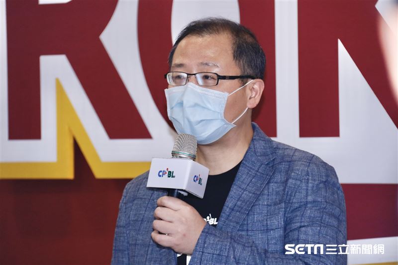 中華職棒31年開幕賽會長吳志揚。（圖／記者林聖凱攝影）