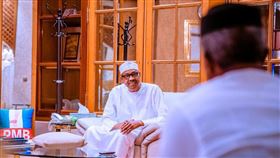 奈及利亞總統Muhammadu Buhari（圖／翻攝自奈及利亞副總統推特）