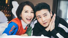 張晉,蔡少芬（圖／翻攝自蔡少芬微博）