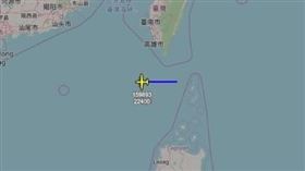 中國遼寧號甫南下…美軍EP-3E電偵機現蹤巴士海峽一帶（圖／翻攝飛機守望推特）