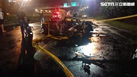 超跑,焦屍,裝潢,嘉義,翻攝畫面