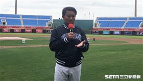 ▲富邦悍將總教練洪一中。（圖／記者黃泓哲攝影）