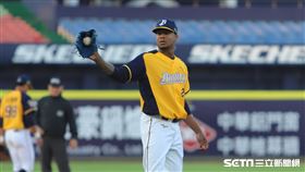 ▲中信兄弟先發投手米蘭達。（圖／記者劉彥池攝影）