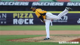 ▲中信兄弟先發投手米蘭達。（圖／記者劉彥池攝影）