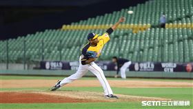 ▲中信兄弟先發投手米蘭達。（圖／記者劉彥池攝影）
