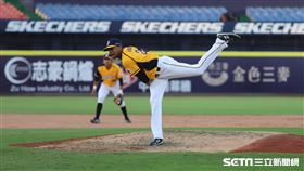 中信兄弟先發投手米蘭達。（圖／記者劉彥池攝影）