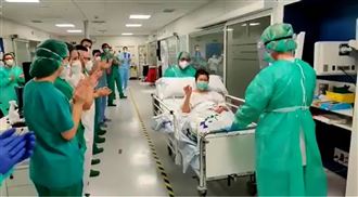 台醫護姊妹西班牙染病　脫險同事狂賀