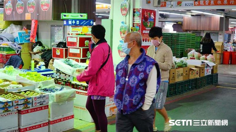 新北市農漁畜批發市場　無「罩」禁入