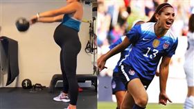 狂！「美國隊長」挺9月孕肚依然重訓
美國,女足,懷孕,重訓,Alex Morgan,奧運
翻攝自Alex Morgan IG