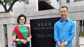 ▲白嘉莉攜手御盟集團永添藝術策展（圖／御盟集團提供）
