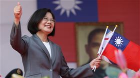 蔡英文，國旗(圖/總統府提供)