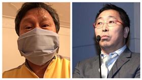 駐德代表謝志偉，名嘴唐湘龍。（組合圖／翻攝自臉書）