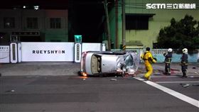 湖內,翻車,債務,追車,警