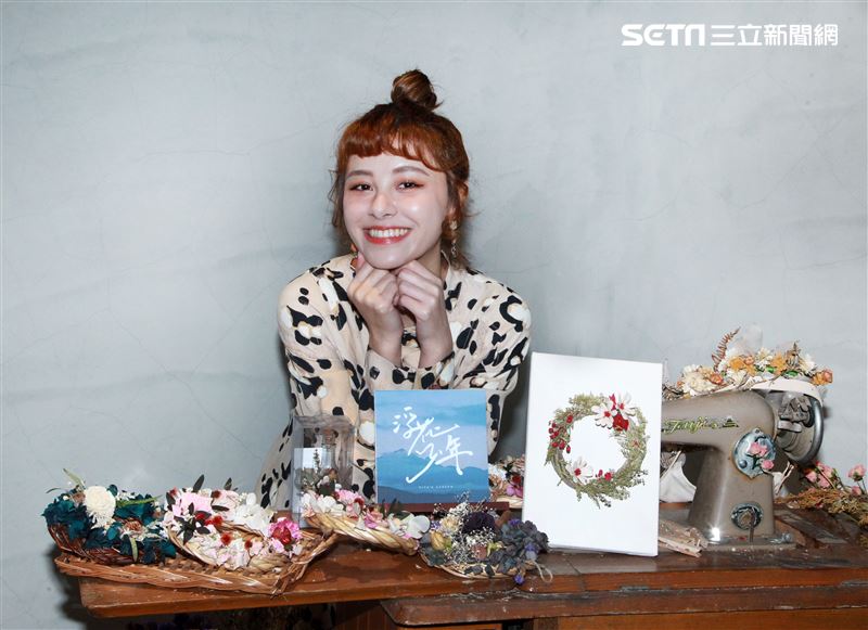 劉宇珊三立新聞網專訪。（記者邱榮吉/攝影）