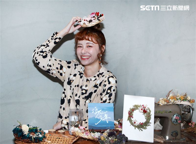 劉宇珊三立新聞網專訪。（記者邱榮吉/攝影）