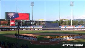 ▲台灣中華職棒全球首戰中信兄弟統一獅陳傑憲Ariel Miranda（米蘭達）台中洲際球場。（圖／記者蕭保祥攝影）