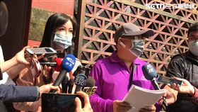 整形皇后顧婕前往台北地檢署按鈴申告。（圖／記者楊珮琪攝影）