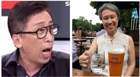 ▲苦苓、何晶（組合圖，資料畫面）