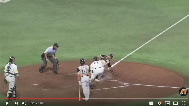 日職／這樣也出局？陽耀勳暴投登日媒