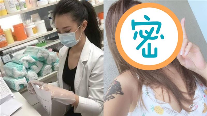 正妹藥師包口罩爆紅！IG曝光超火辣