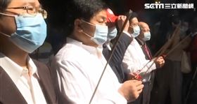 陳時中、顏清標大甲鎮瀾宮參拜