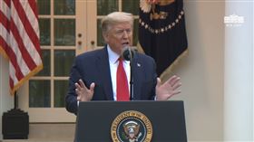 川普20200414記者會（圖／翻攝自白宮直播）