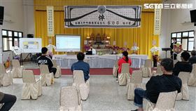 雲林監理站設「酒駕靈堂」／翻攝畫面