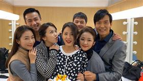 蘇晏霈在劇組過32歲生日／翻攝自臉書
