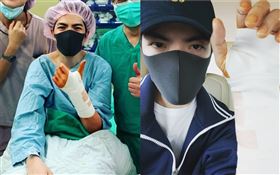 蕭敬騰/慢性肌腱炎/新光醫院/微創手術。IG