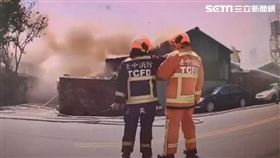 警宿舍大火，兩家人無處可歸／翻攝畫面