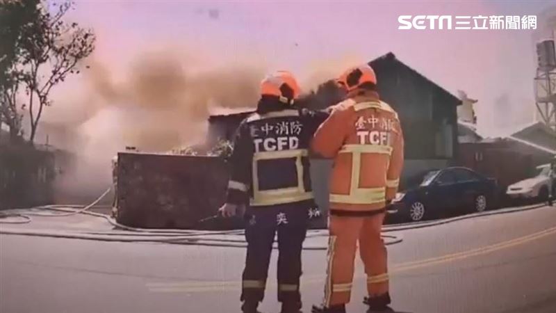 警察宿舍大火　2戶無家可歸暫住旅館