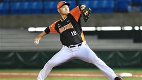 ▲統一獅先發投手潘威倫。（圖／記者林聖凱攝影）