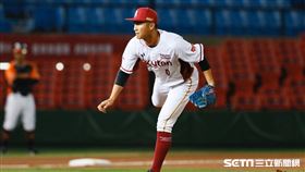 ▲陳禹勳8局上挨2轟。（圖／記者林聖凱攝影）