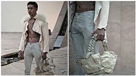 兒童脊椎做「人骨包」！要價15萬　印尼炫富哥：道德取得，圖／翻攝自Arnold Putra Gallery IG