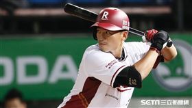 ▲樂天桃猿內野手朱育賢。（圖／記者林聖凱攝影）