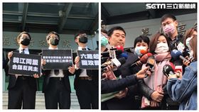 ▲罷韓連署二階過關，韓國瑜向台北高等行政法院聲請暫時停止執行，罷韓團則提出參與審判。（圖／記者楊佩琪攝）