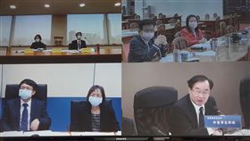 許璋瑤：公司治理非常好  台灣值得外資投資立法院財政委員會16日視訊考察台灣證券交易所股份有限公司、財團法人中華民國證券櫃檯買賣中心業務概況。證交所董事長許璋瑤（圖右下）指出，台股殖利率不錯，有非常好的公司治理，「台灣值得外資投資」。中央社記者范正祥攝  109年4月16日