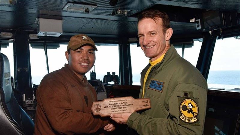 羅斯福號事件　前艦長復職與否受關注