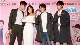 李博翔、梁以辰、宋瑋恩、勵政達。（記者邱榮吉攝影）