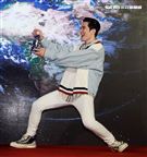 蕭敬騰出席水神公益活動。（記者邱榮吉/攝影）