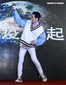 蕭敬騰出席水神公益活動。（記者邱榮吉/攝影）